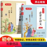[2本套装]古诗文138篇+文言文全解 初中通用 [正版]教育初中生文言文全解必背古诗文138篇中学生七八九年级文言