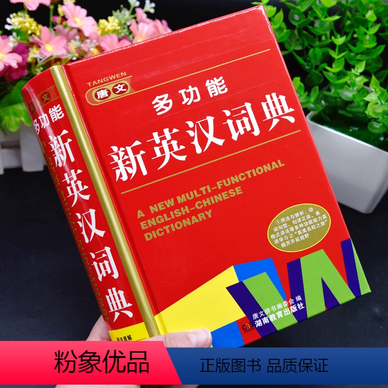 [正版]大本精装2024年中小学生多功能新英汉词典人教版三四五六年级初中生中学生英汉汉英双解字典中英文互译英语单词大全