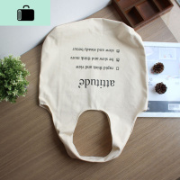 韩国休闲旅行购物袋 字母chic文艺女大容量帆布包 简约手提单肩包NEW LAKE 米色胚布面料有黑色棉仔壳女士单肩包