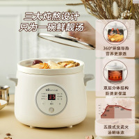 小熊(Bear)电炖锅 电炖盅 煮粥神器煲汤锅炖汤锅 婴儿煮粥锅熬粥燕窝炖盅DDG-E15K2