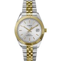 Timex/天美时中性款石英银色商务休闲多功能欧美腕表