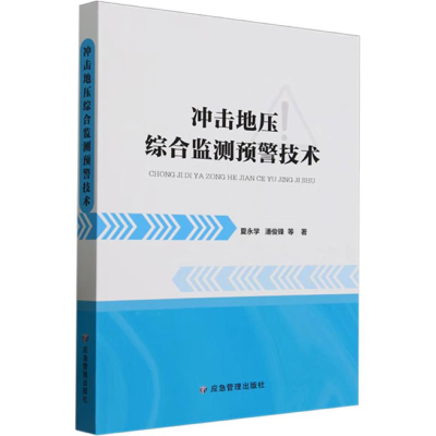 正版新书]冲击地压综合检测预警技术夏永学 等 著9787523707135