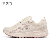 斯凯奇 女自然色跑步鞋128075/NAT-6 双