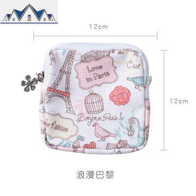 大容量卫生棉包便携随身卫生巾收纳包装姨妈巾袋子月事小包收纳袋 三维工匠