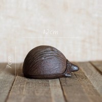 美帮汇复古铸铁装饰摆件 钥匙盒首饰盒收纳盒 杂货花园户外厅 刺猬