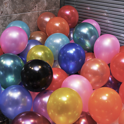 家柏饰(CORATED)加厚圆形结婚气球100个 生日气球创意婚房布置装饰气球 婚庆气球