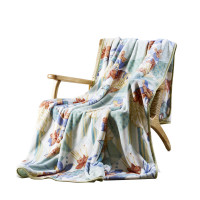 富安娜 单层法兰绒毯-幻彩芳菲 180*200cm