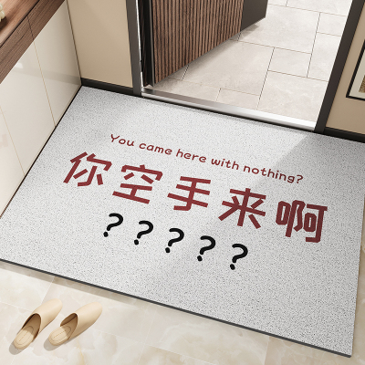 新款丝圈脚垫入户门地垫家用防滑除尘门垫进门口耐磨垫子玄关地毯
