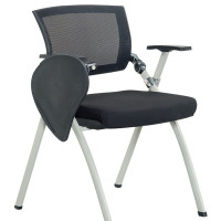 德诚和 可折叠 培训椅带写字板DCH-HYY122 黑色网布540*520*860mmH 把