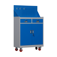 臻远 ZY4062615多功能车间用修理五金抽屉收纳储物柜 二斗带轮工具柜