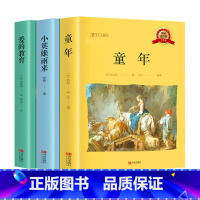 [全套7册]六年级快乐读书吧上下册 [正版]爱的教育小英雄雨来童年书全套3册快乐读书吧六年级管桦高尔基原著亚米契斯完整版