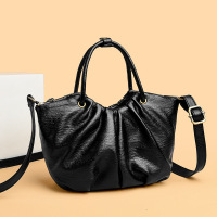 包包女包新款中年妈妈包斜挎包女单肩包女褶皱手提包_1_245