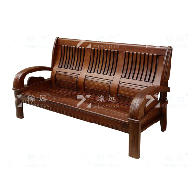 臻远 ZY4031103 新中式实木沙发 三人位