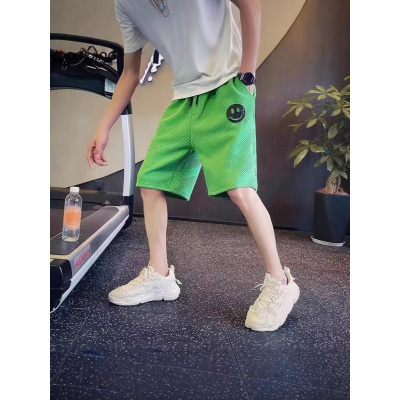 港风潮男夏季新款个性字母牛仔裤嘻哈ins潮高街短裤