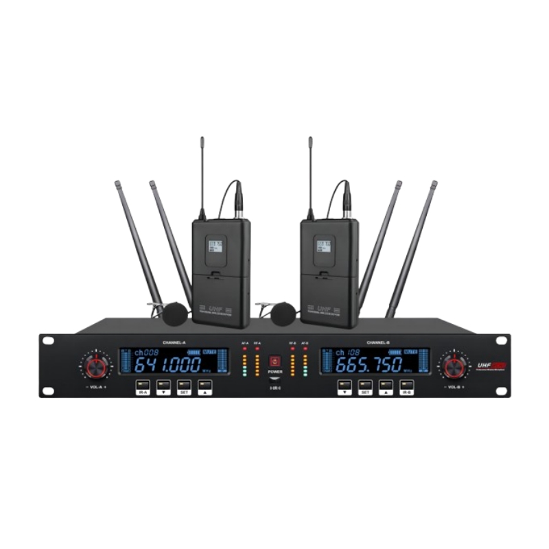 戴阳真分集一拖四头戴无线麦克PT-9400U-T(拍前需联系客服)