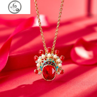 设计师中国民族风锁骨链女网红短款ins项链简约小众复古颈链饰品 JiMi