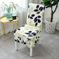 家柏饰(CORATED)弹力椅垫套装餐椅套欧式家用简约通用凳子套餐桌椅子套罩布艺 豆蔻年华(6个装)裙摆+绑绳款