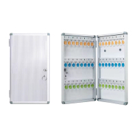 苏识 SSZD035 48位 铝合金 钥匙管理箱 (计价单位:个) 亮银色