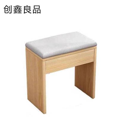创鑫良品 橡木软包凳 37*22*43cm /个