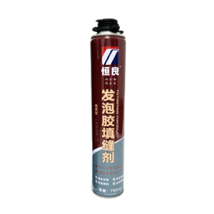 恒良牌发泡胶 泡沫胶 填缝剂发泡剂 750ml 900g(门窗墙缝专用)