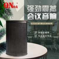 QNOA 启诺QN-SH8 8寸全频无源音箱 教学会议培训扩声音箱 150W 黑色