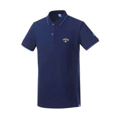 国际米兰俱乐部InterMilan经典棉质T恤新品夏季男士短袖官方运动休闲潮流商务翻领经典POLO衫修身版型