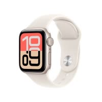 MEH64CH/B Apple Watch SE3(A3391) GPS 40毫米星光色铝金属表壳 星光色运动型表带-M/L