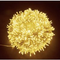 户外露营天幕氛围灯太阳能满天星星彩灯小串灯3米20灯[5号电池款]-水晶+星星[暖色]