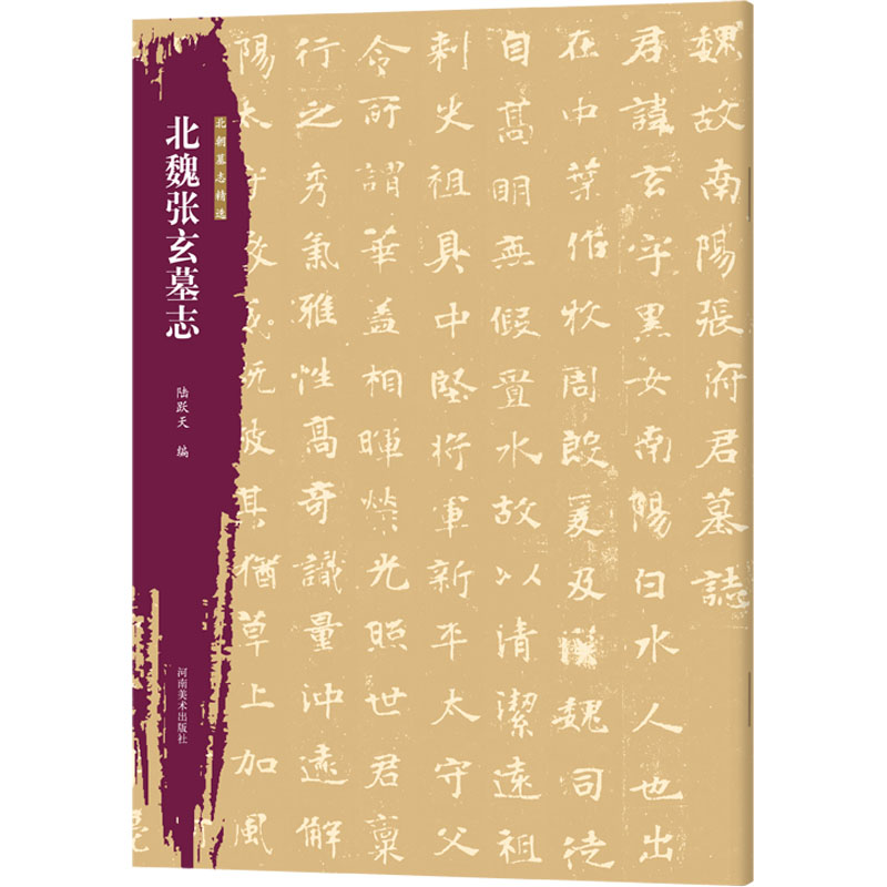 正版新书]北朝墓志精选 北魏张玄墓志陆跃天9787540165185