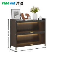 沣涢 家用鞋柜 入户柜 2门3层90cm 个