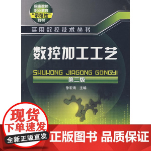 实用数控技术丛书--数控加工工艺(二版) 徐宏海 化学工业出版社 正版书籍