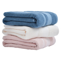 洁丽雅浴巾70*140cm加厚吸水柔软亲肤7279(颜色随机)