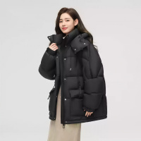 年冬季新款羽绒棉服短款时尚韩版加厚小众拼色连帽外套棉衣潮_250