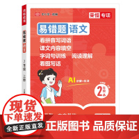 易错题 语文 2年级 上 山东美术出版社 王婧雯 编 小学语文单元测试 小学教辅