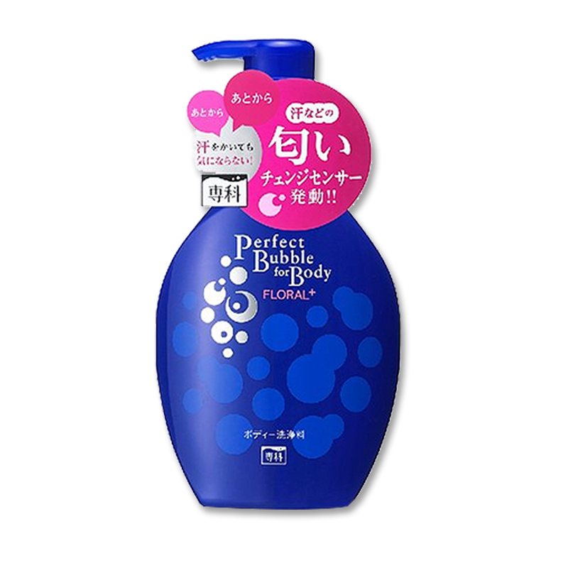 资生堂(shiseido)旗下 senka 珊珂 樱日和蓝瓶沐浴露 500ml 滋润肌肤