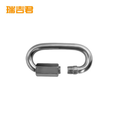 瑞吉君 304不锈钢弹簧扣 保险安全扣 M6(快速连接环)个