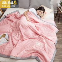 夏季空调被水洗棉夏凉被可水洗夏被单人学生宿舍春秋薄款被子双人 三维工匠