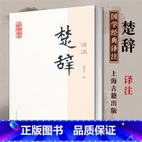 [正版]楚辞译注 国学经典译注丛书 简体横排 大众普及本 董楚平撰 原文注释白话文译文 初读者 经部古典诗歌文学书籍