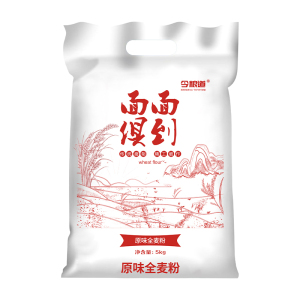 今粮道 帮扶助农5KG原味麦粉 面面俱到JLD005