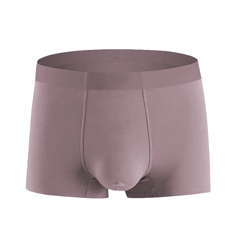 男生内裤秋冬厂家贴牌定制男士内裤纯绵大码平角裤安婷露