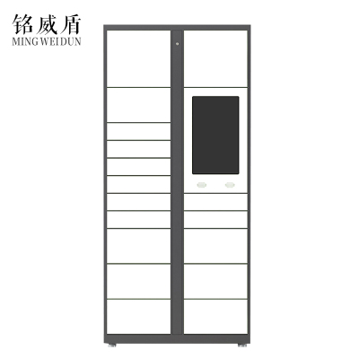铭威盾智能快递柜小区快递自提柜派件柜室外寄存柜信报箱储物柜主柜17格