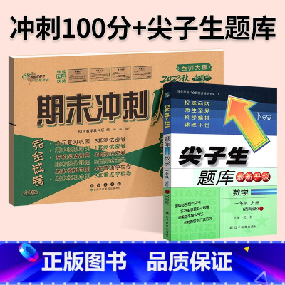 [尖题+期末冲刺100分]数学2本◆ 西师版 四年级下 [正版]2024春尖子生题库二三年级四五年级六一年级上下册数学语