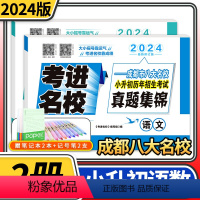 [正版]2024版考进名校真题集锦语文数学 成都市八大名校小升初真卷历年招生考试真题集锦四川重点名校小升初真题卷小学升