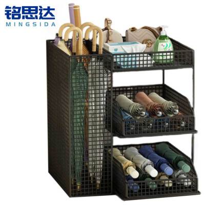 铭思达雨伞架双抽个