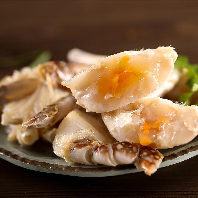醉蟹块水晶蟹块 腌制海鲜 宁波特产生鲜 醉蟹梭子蟹块 水晶蟹块(470g)