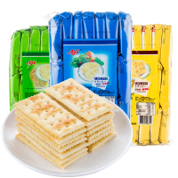 AJI 苏打饼干472g *4包(酵母减盐味+燕麦+五谷纤麦味+五谷纤麦味)