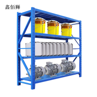 鑫佰狮承重500kg货架置物架钢制货架主架长150宽50高*200CM