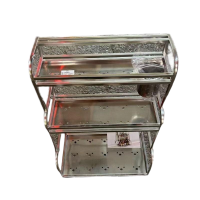 先互丁 不锈钢调料架 40*13/17/22*58cm 个