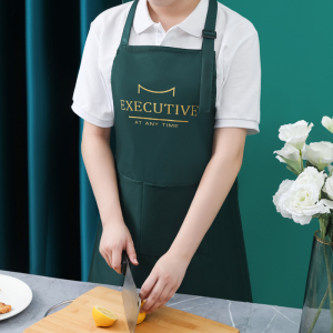 [补贴10%]长袖围裙女家用厨房防水防油专用餐饮工作服新款网红秋冬罩衣围腰