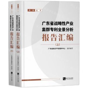 [N]广东省战略性产业集群专利全景分析报告汇编(上下)/粤知丛书-9787513087933